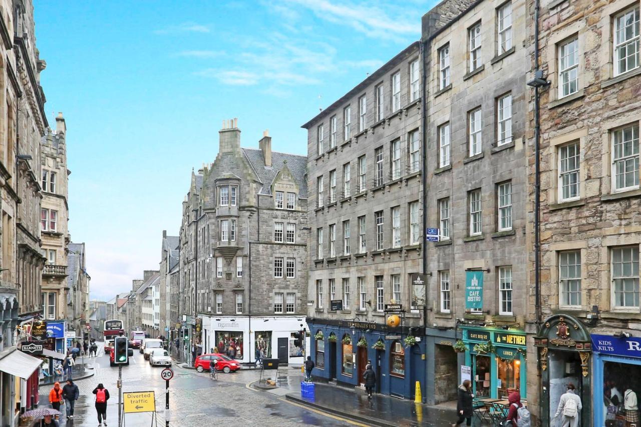 Joivy Elegant Home At The Heart Of The Royal Mile EDI Eksteriør billede