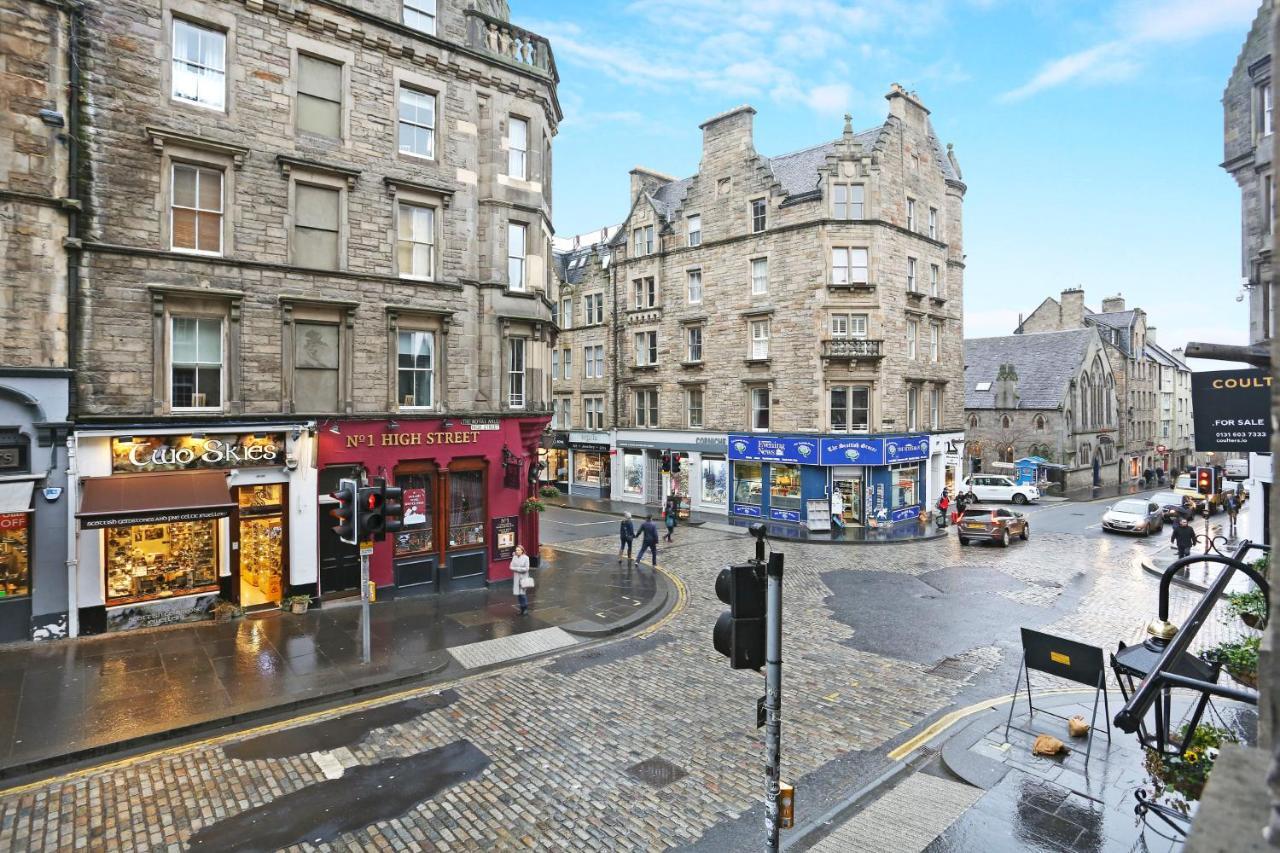Joivy Elegant Home At The Heart Of The Royal Mile EDI Eksteriør billede